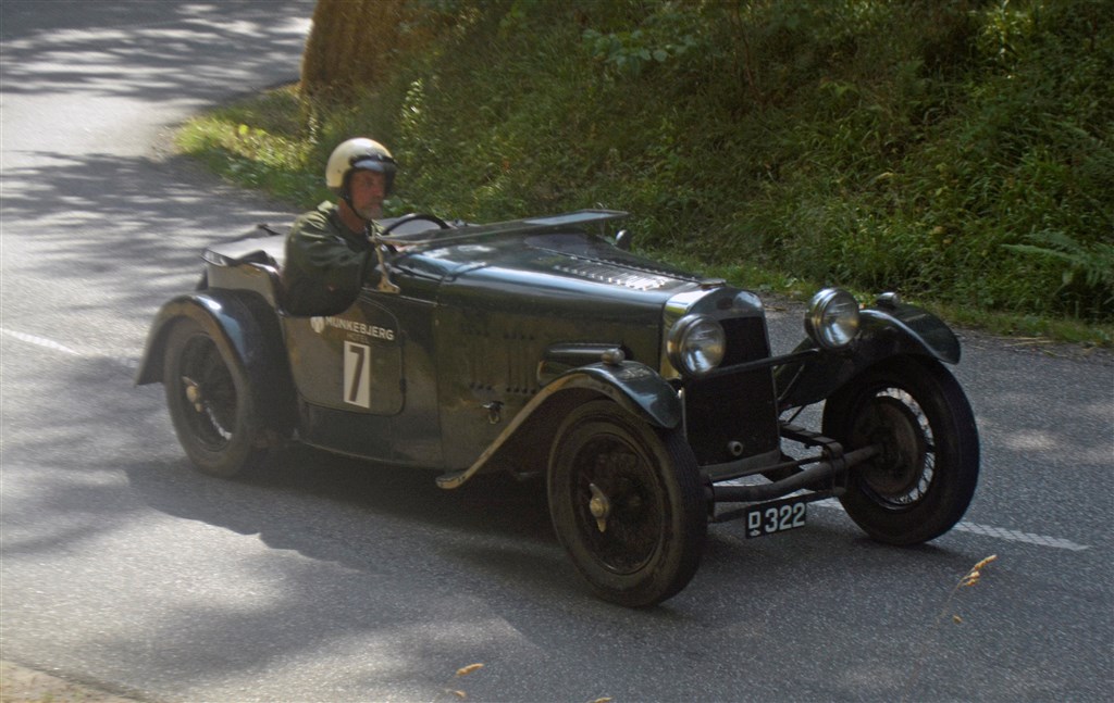 Også autombiler fra halvtredserne bliver der mulighed for at spottet ved ved Lindum Skov Hill Climb 2023.
(Foto: Åge Keseler Kirketerp)